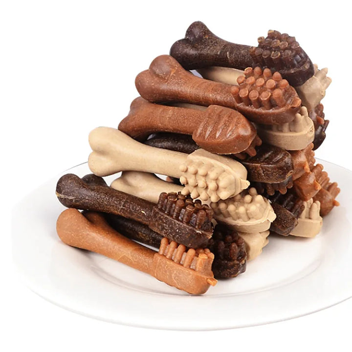 Dog Snack Grinding Stick Bone Bite Resistant Tooth Cleansing Puppy Dog Training Dog Pet Bite Gum Teddy BCompared Bear Bomei