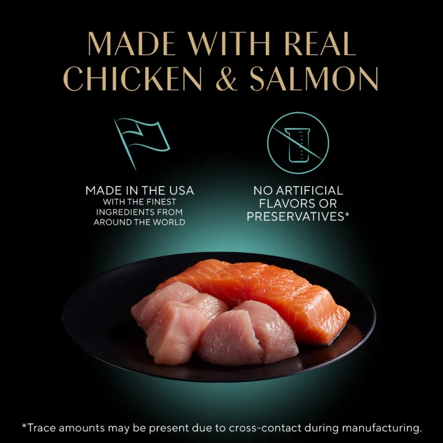 Perfect Portions Kitten Variety Flavors Pate Wet Cat Food 2.6 oz Twin-Pack Trays 24 Pack