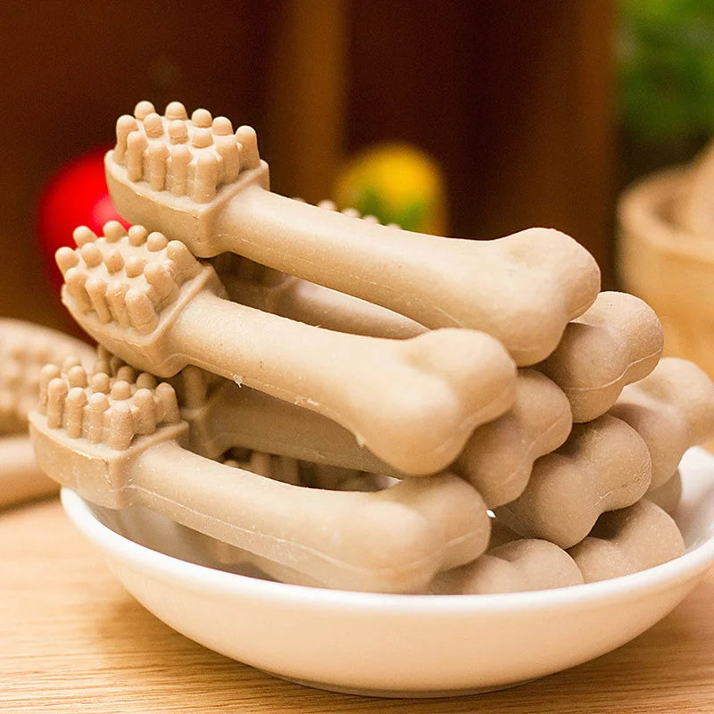 Dog Snack Grinding Stick Bone Bite Resistant Tooth Cleansing Puppy Dog Training Dog Pet Bite Gum Teddy BCompared Bear Bomei