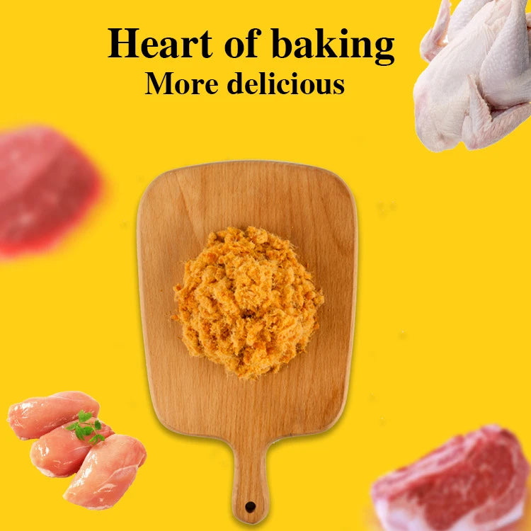 cat food dog food companion meat floss dog mixed rice wet food dog snacks teddy golden retriever bear mixed food