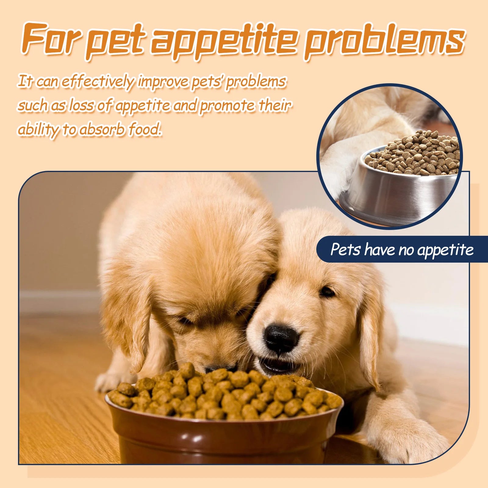 Pet Appetite Improvement Care Drops, Enhances Pet Vitality and Supplements Nutrition for Pet Health Care