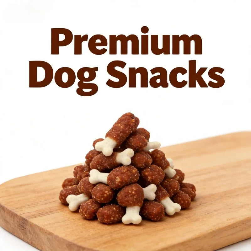 Duck Leg Milk Bone Dog Chews 200g – Crunchy Dental Treats, Long-Lasting & Delicious, Training Reward Snack for Dogs