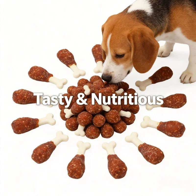 Duck Leg Milk Bone Dog Chews 200g – Crunchy Dental Treats, Long-Lasting & Delicious, Training Reward Snack for Dogs