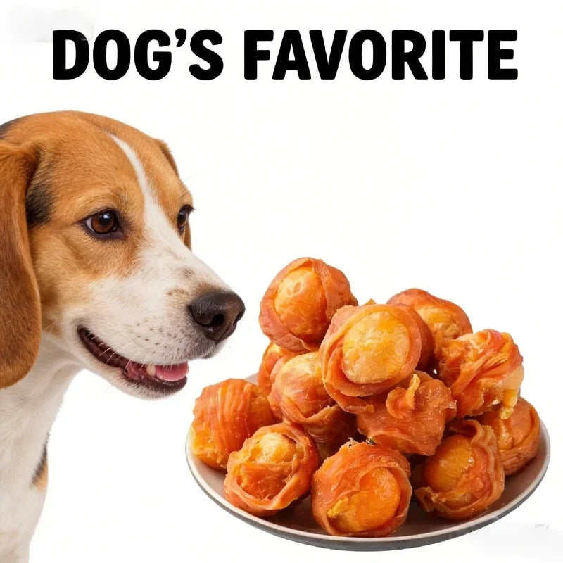 Chicken & Egg Yolk Rolls – Dog Dental Chews & Teeth Cleaning Treats