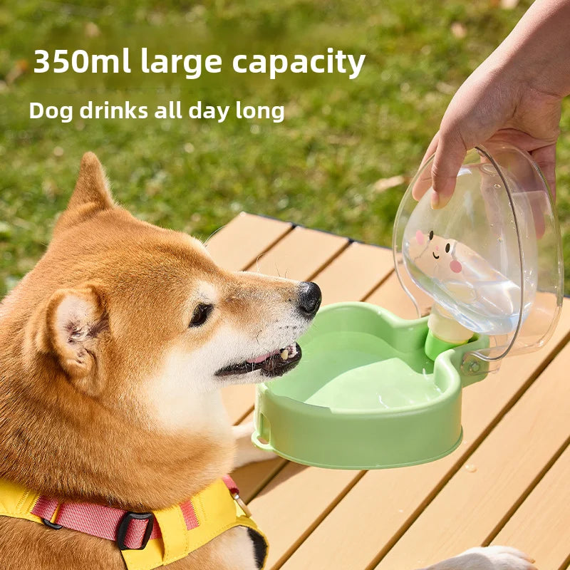 Dog outdoor water cup, pet drinking water, feeding water, accompanying cup for walking dogs, portable water cup, folding kettle