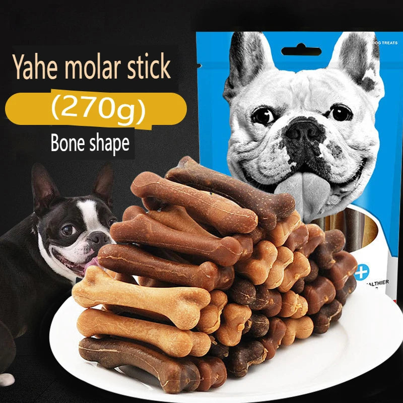Dog Snack Grinding Stick Bone Bite Resistant Tooth Cleansing Puppy Dog Training Dog Pet Bite Gum Teddy BCompared Bear Bomei