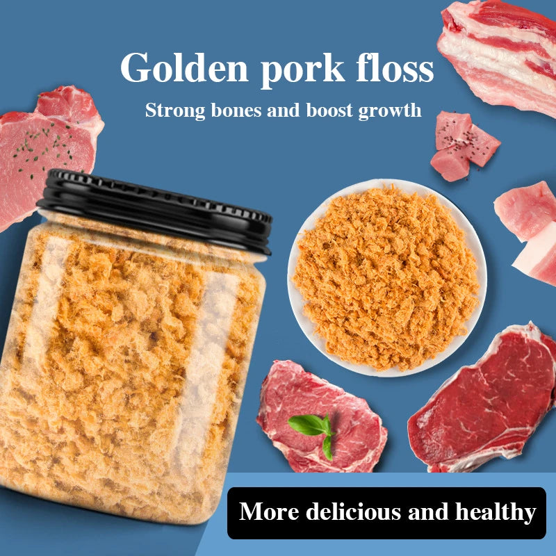 cat food dog food companion meat floss dog mixed rice wet food dog snacks teddy golden retriever bear mixed food